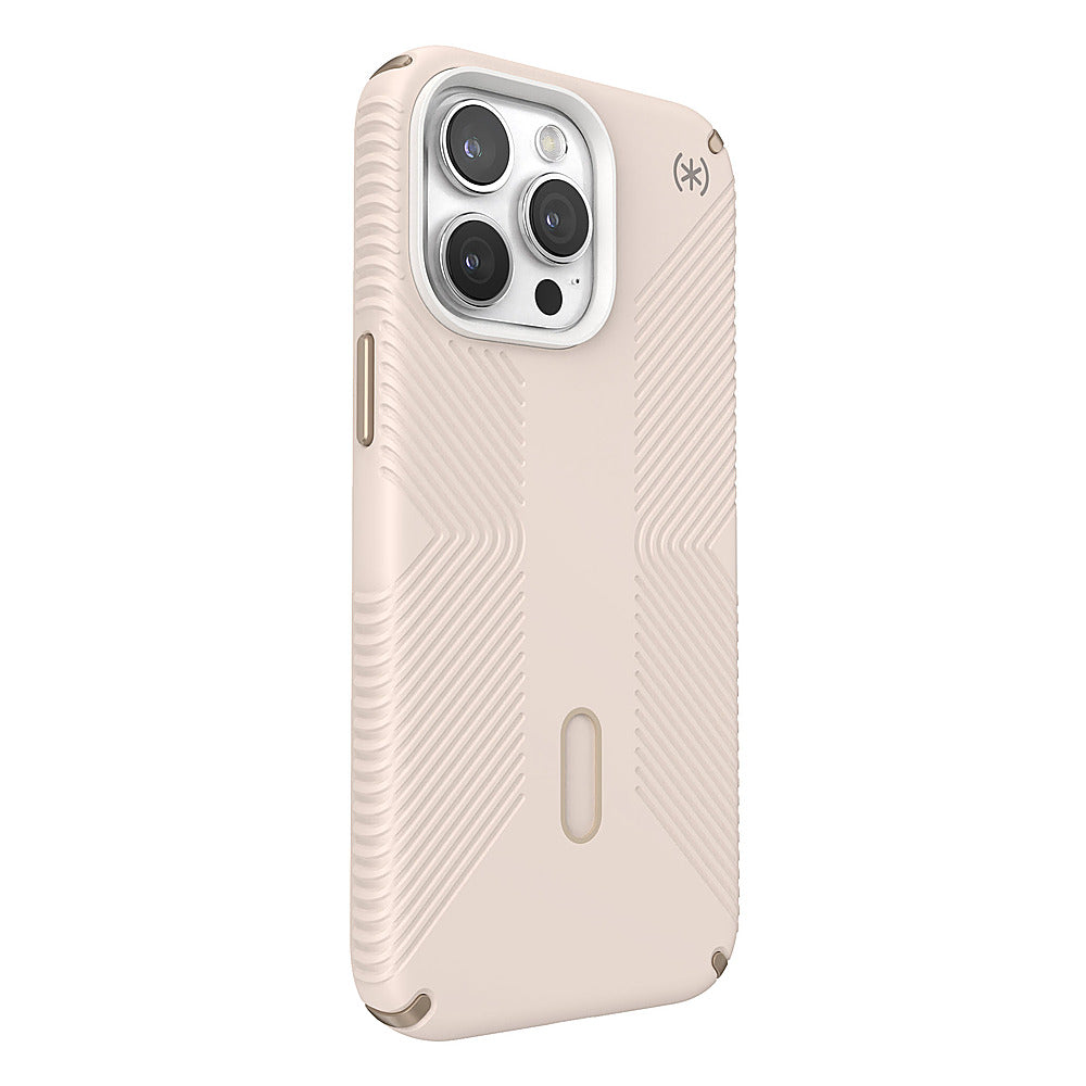Speck - Presidio2 Grip ClickLock Case with MagSafe for Apple iPhone 15 Pro Max - Bleached Bone_1