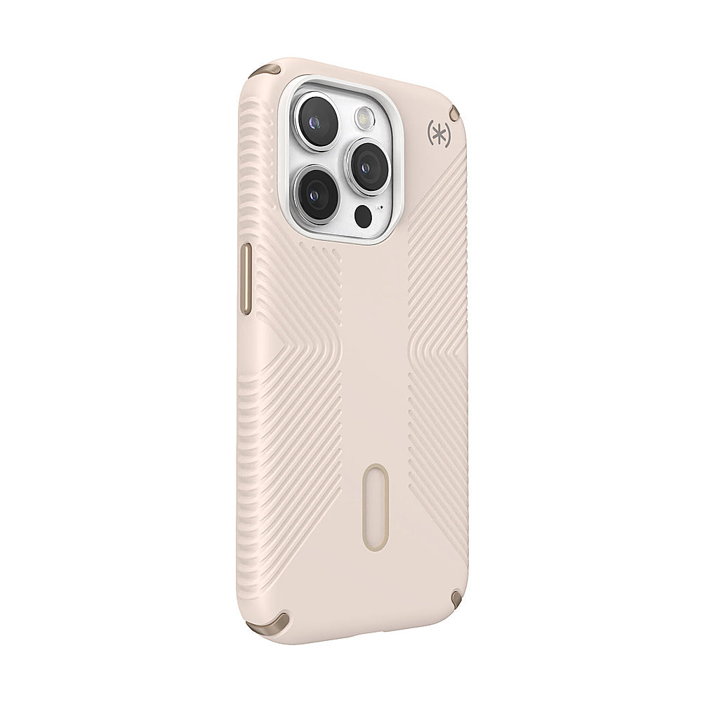 Speck - Presidio2 Grip ClickLock Case with MagSafe for Apple iPhone 15 Pro - Bleached Bone_1