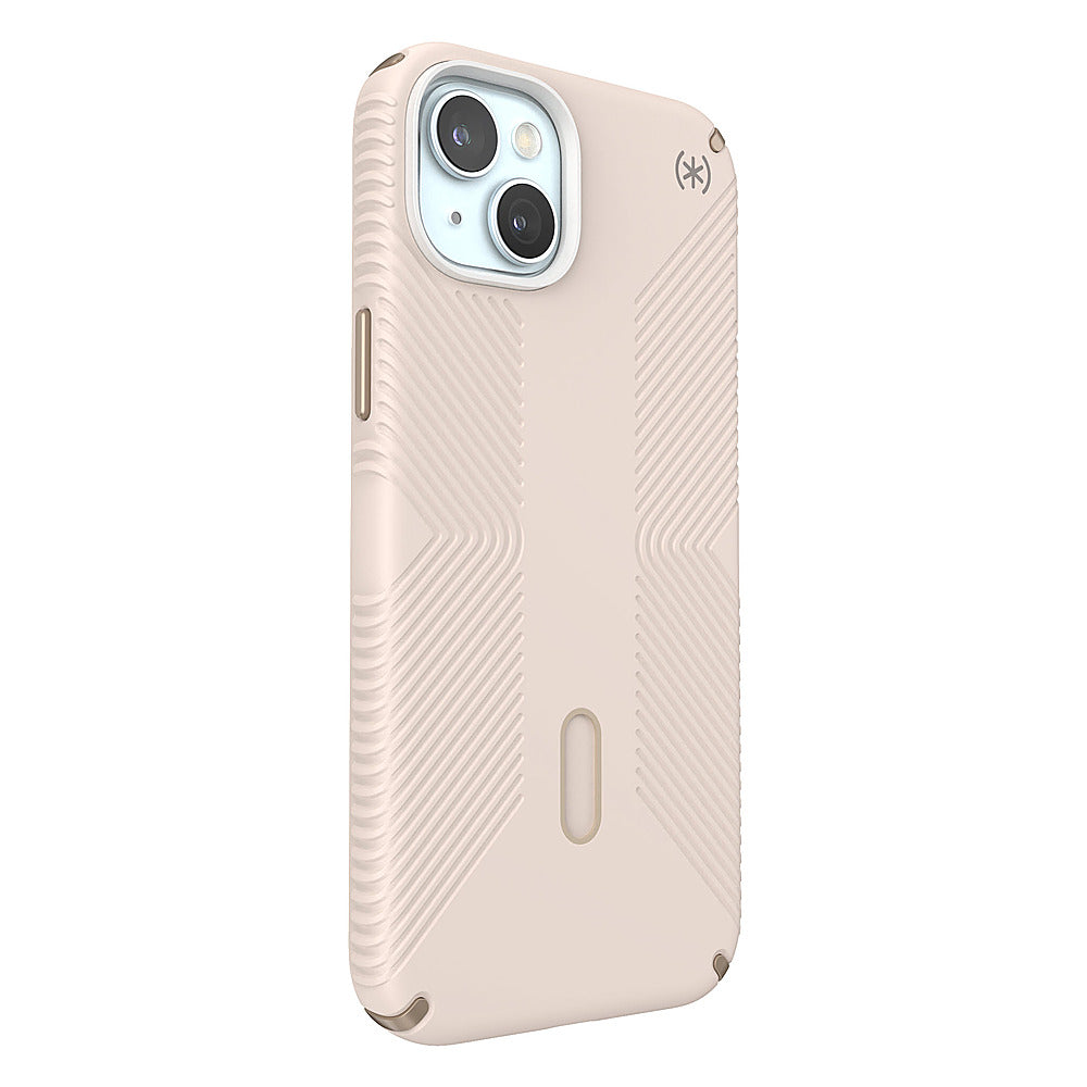 Speck - Presidio2 Grip ClickLock Case with MagSafe for Apple iPhone 15 Plus/14 Plus - Bleached Bone_1