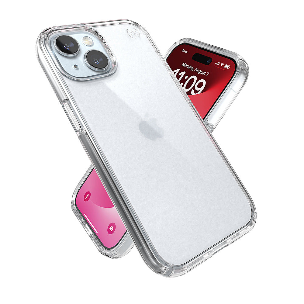 Speck - Presidio Perfect-Clear Case for Apple iPhone 15/14/13 - Clear_3