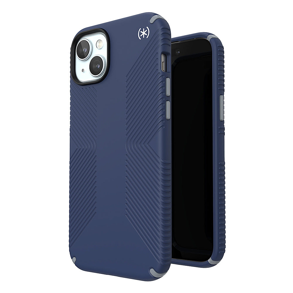 Speck - Presidio2 Grip Case with MagSafe for Apple iPhone 15 Plus/14 Plus - Coastal Blue_5