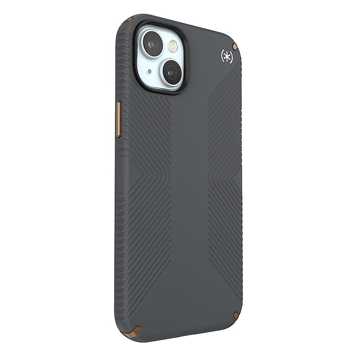 Speck - Presidio2 Grip Case with MagSafe for Apple iPhone 15 Plus/14 Plus - Charcoal Gray_1