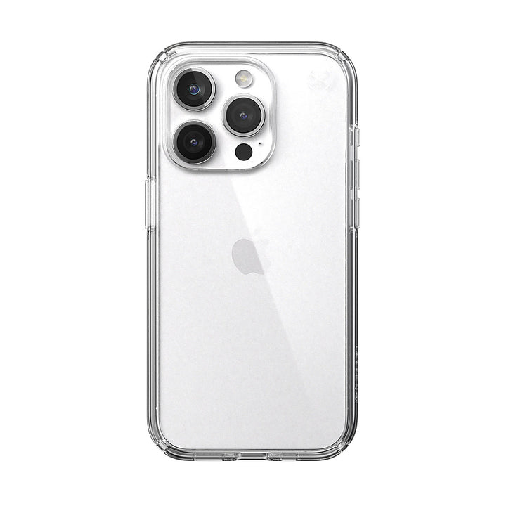 Speck - Presidio Perfect-Clear Case for Apple iPhone 15 Pro - Clear_0