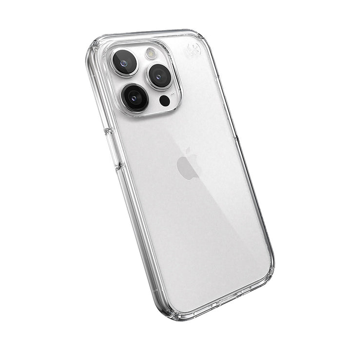 Speck - Presidio Perfect-Clear Case for Apple iPhone 15 Pro - Clear_3