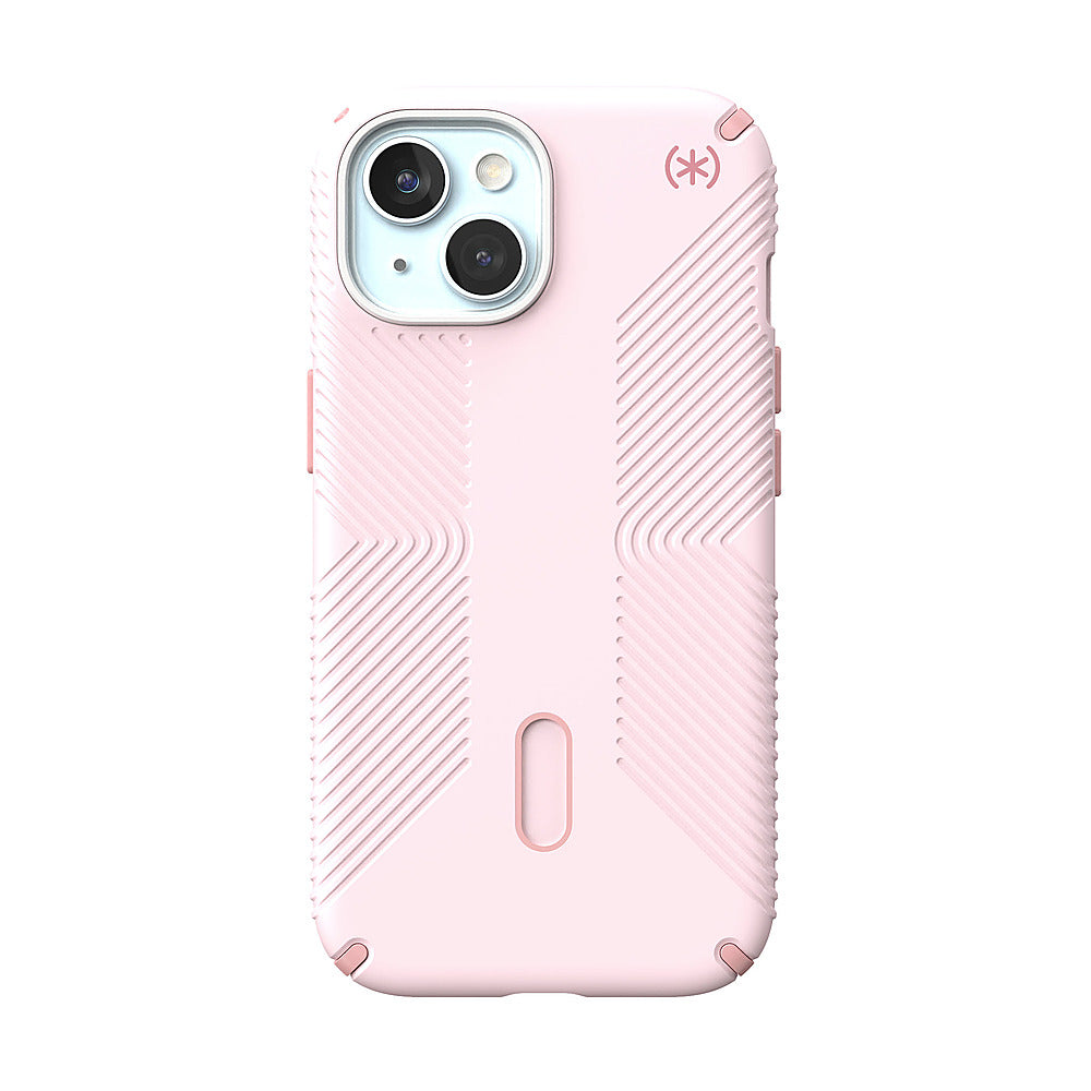 Speck - Presidio2 Grip ClickLock Case with MagSafe for Apple iPhone 15/14/13 - Nimbus Pink_0