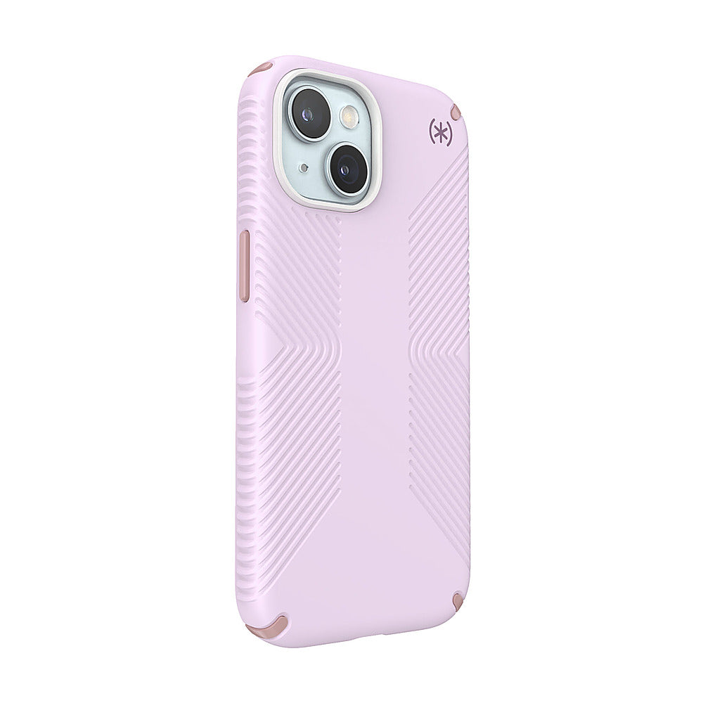 Speck - Presidio2 Grip Case with MagSafe for Apple iPhone 15/14/13 - Soft Lilac_1