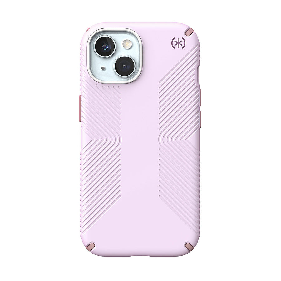 Speck - Presidio2 Grip Case with MagSafe for Apple iPhone 15/14/13 - Soft Lilac_0