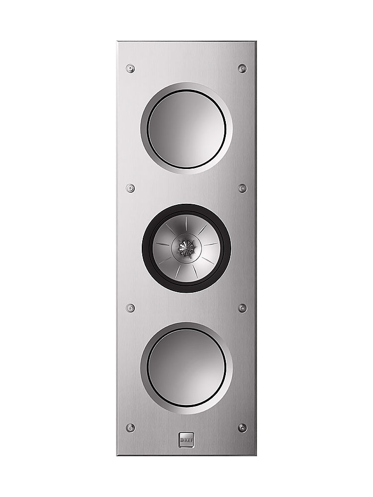 KEF - Ci3160RLM-THX UNI-Q 3 Way in wall Speaker (each) - Gray_0