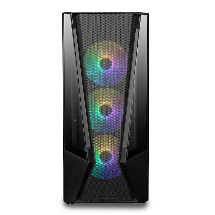 iBUYPOWER - TraceMesh Gaming Desktop - AMD Ryzen 7 7700 - AMD Radeon RX 7800XT 16GB- 32GB DDR5 RAM - 2TB NVMe SSD - Black_2