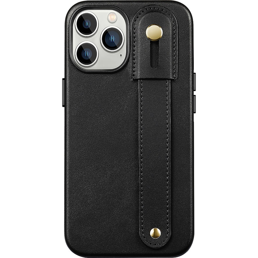 SaharaCase - FingerGrip Series Case with Magsafe for Apple iPhone 15 Pro Max - Black_0