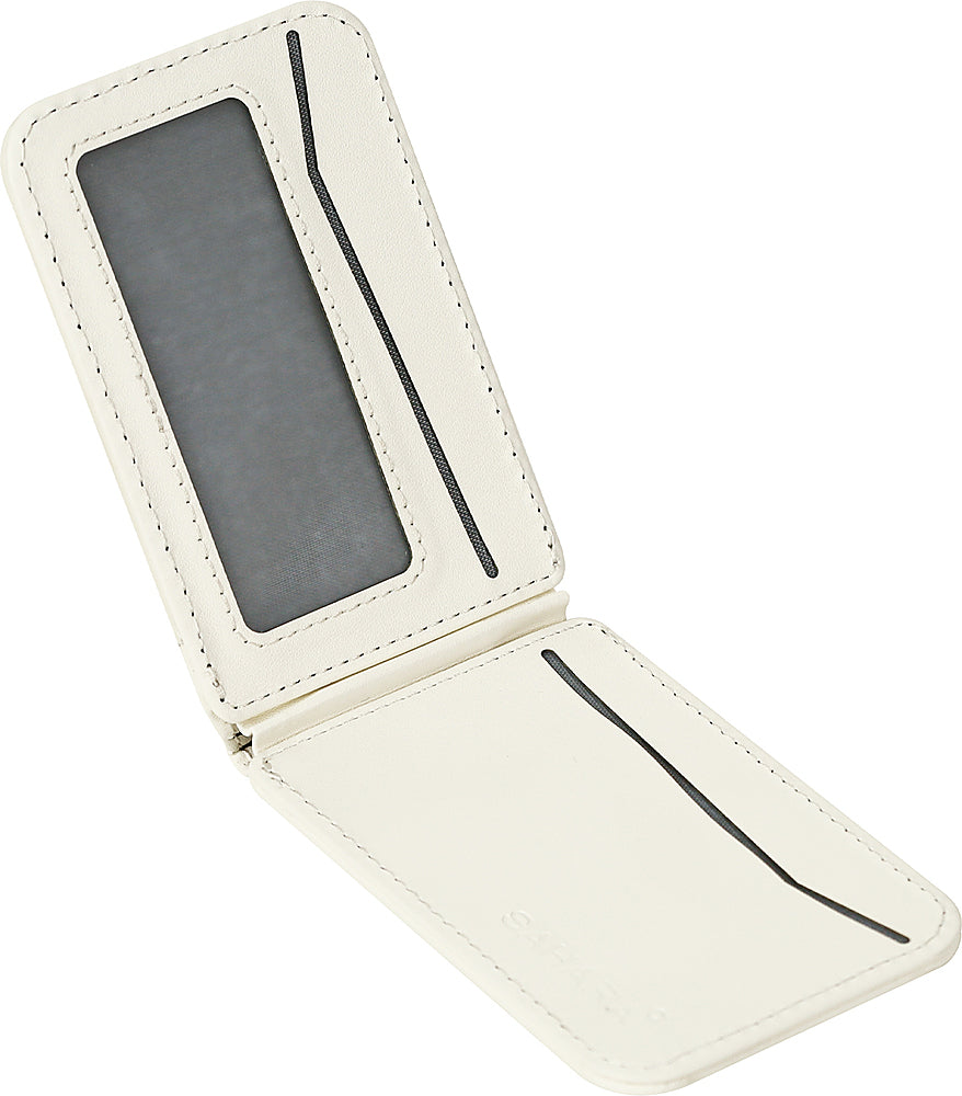 SaharaCase - Genuine Leather Wallet Case with Magsafe for Apple iPhone - White_3