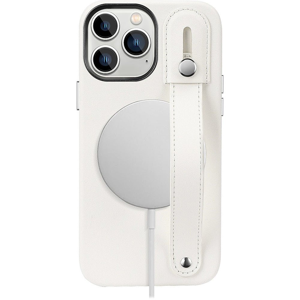 SaharaCase - FingerGrip Series Case with Magsafe for Apple iPhone 15 Pro - White_1