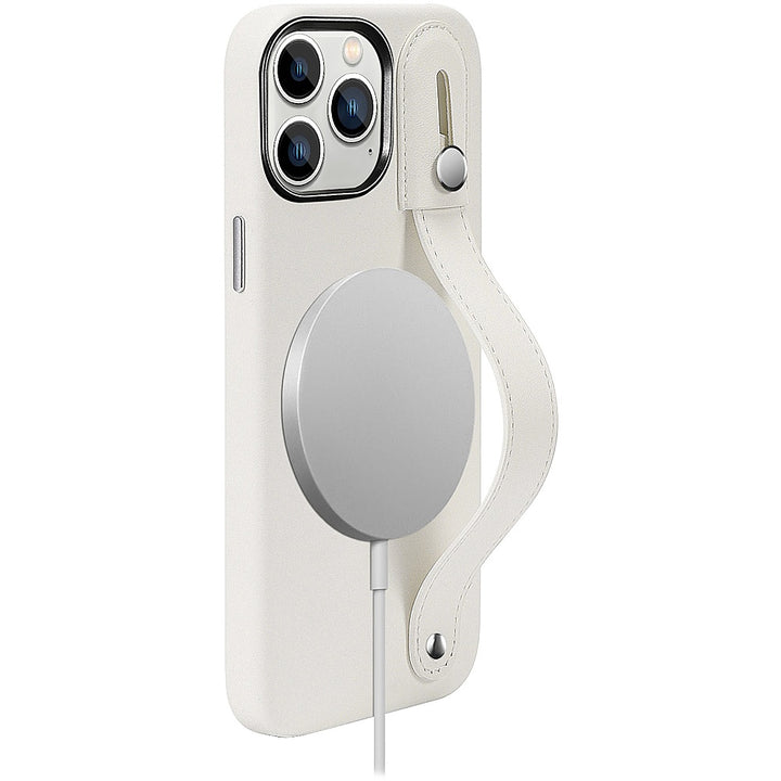 SaharaCase - FingerGrip Series Case with Magsafe for Apple iPhone 15 Pro - White_2