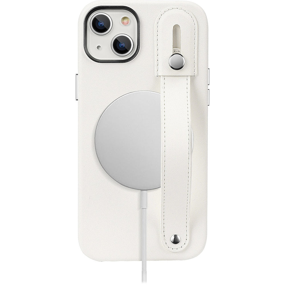 SaharaCase - FingerGrip Series Case with Magsafe for Apple iPhone 15 - White_1