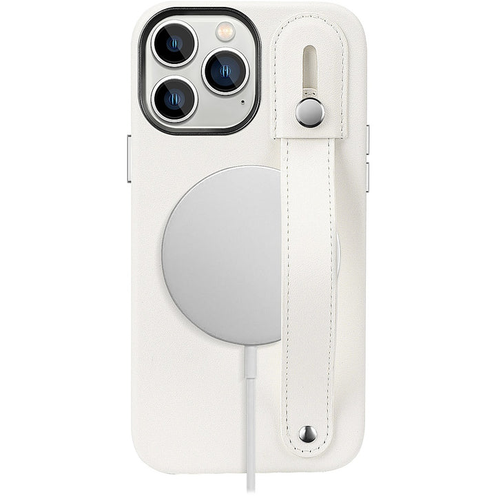 SaharaCase - FingerGrip Series Case with Magsafe for Apple iPhone 15 Pro Max - White_2