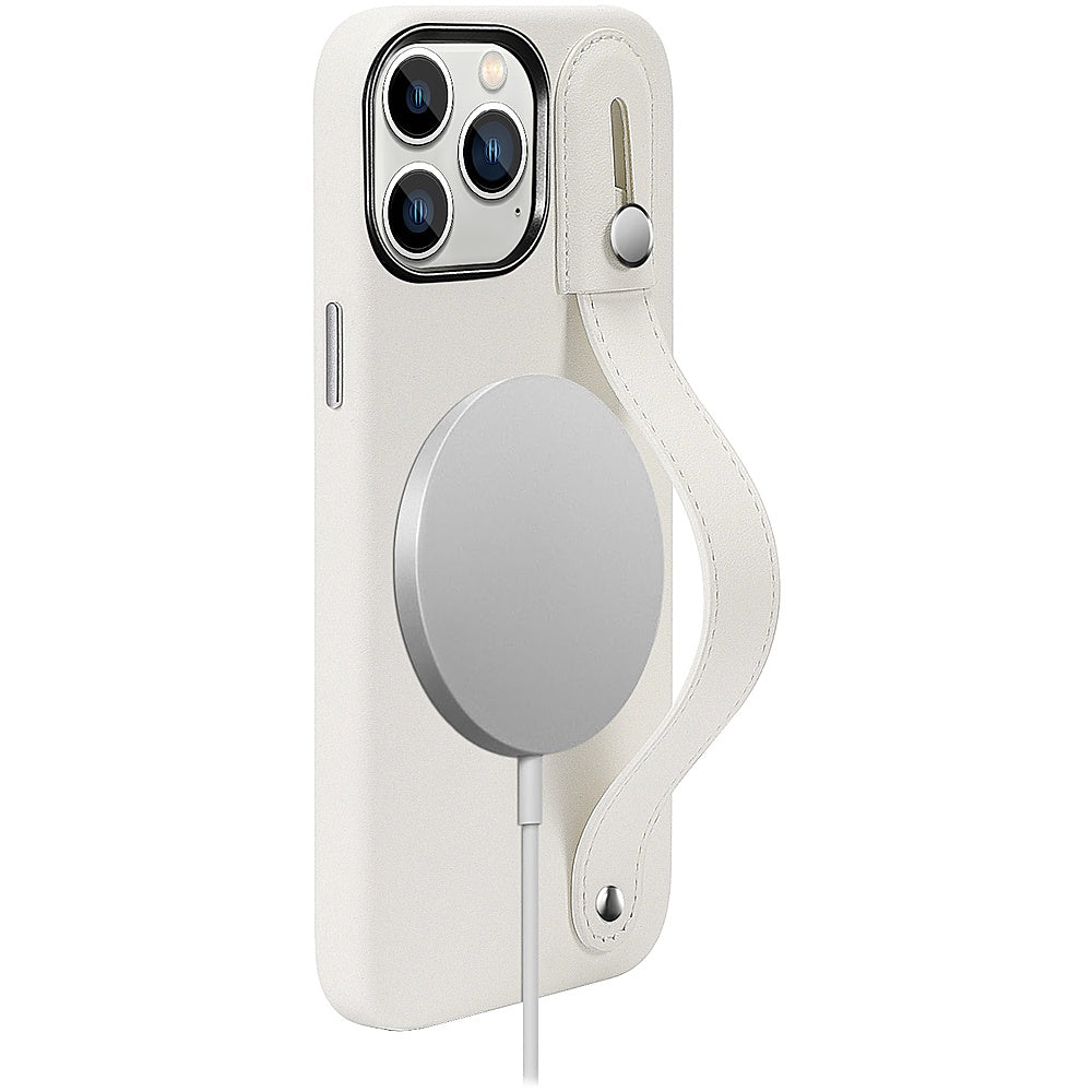 SaharaCase - FingerGrip Series Case with Magsafe for Apple iPhone 15 Pro Max - White_1