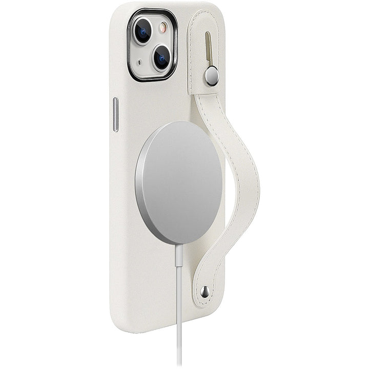 SaharaCase - FingerGrip Series Case with Magsafe for Apple iPhone 15 Plus - White_2