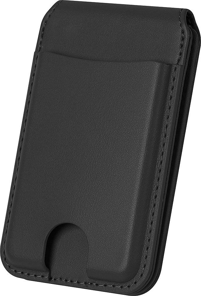 SaharaCase - Genuine Leather Wallet Case with Magsafe for Apple iPhone - Black_3