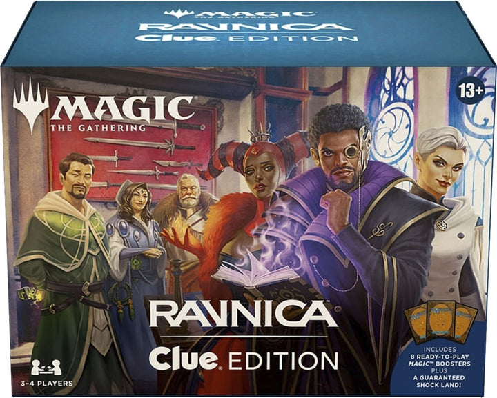 Wizards of The Coast - Magic: The Gathering Ravnica: Clue Edition - 3-4 Player Murder Mystery Card Game_1