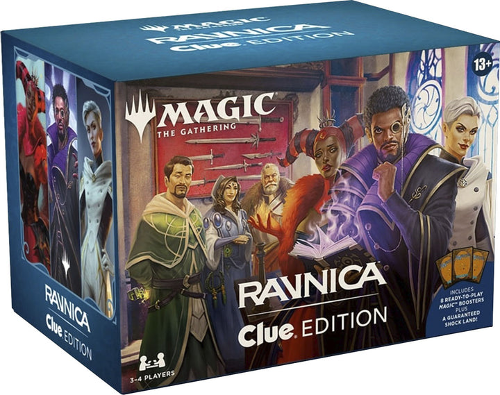 Wizards of The Coast - Magic: The Gathering Ravnica: Clue Edition - 3-4 Player Murder Mystery Card Game_0