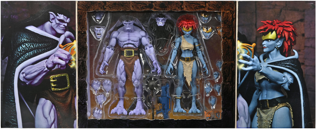 NECA - Gargoyles 7" Vows Ultimate Action Figures - Goliath & Demona_1