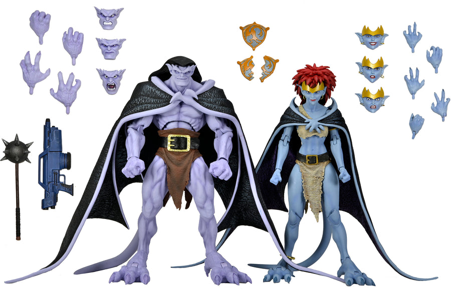 NECA - Gargoyles 7" Vows Ultimate Action Figures - Goliath & Demona_0