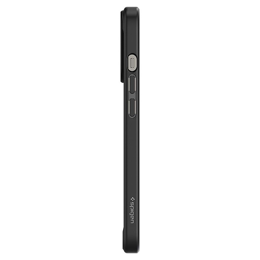 Spigen - Crystal Hybrid Case for Apple iPhone 13 Pro Max - Matte Black_2