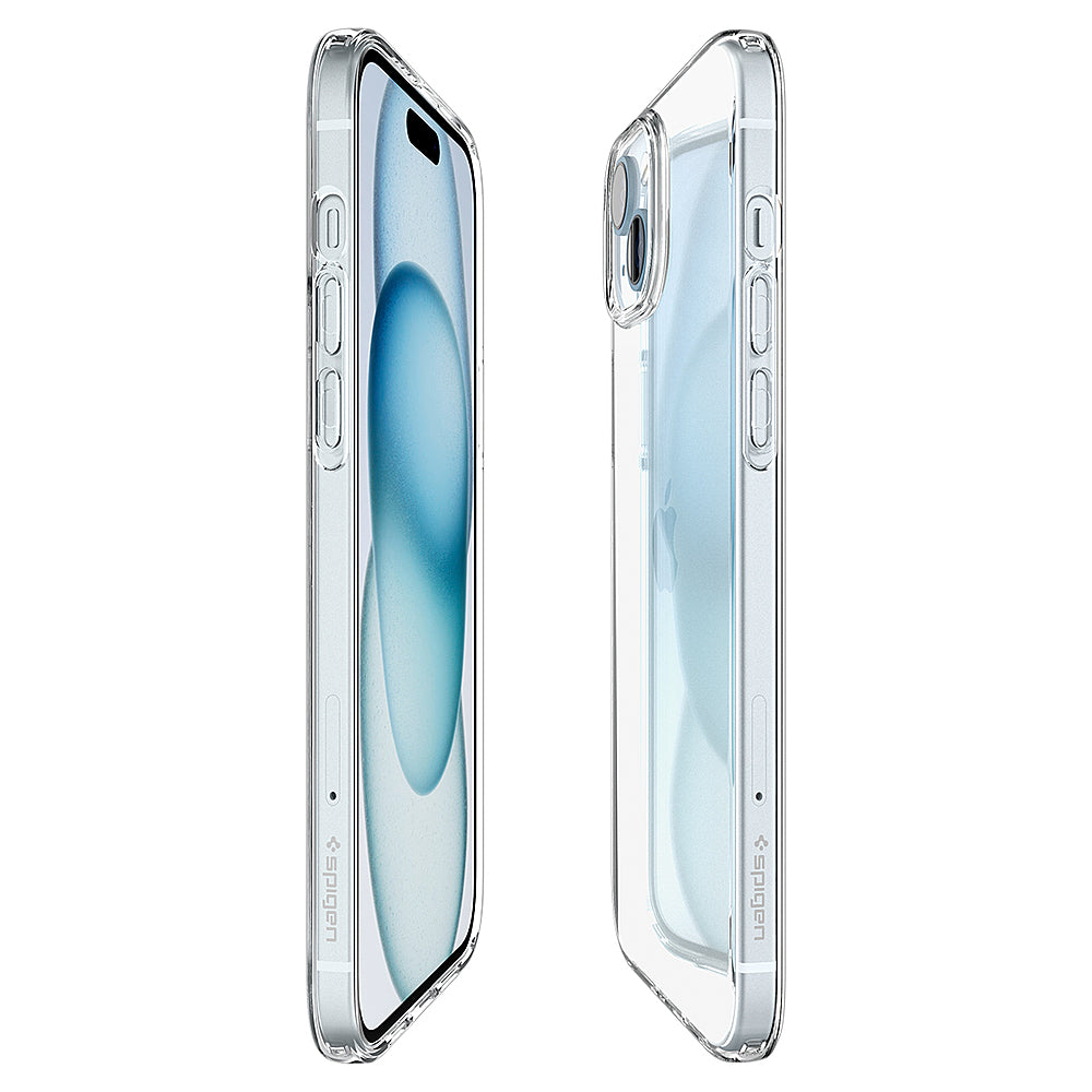 Spigen - Crystal Flex Case for Apple iPhone 15/14/13 - Crystal Clear_6