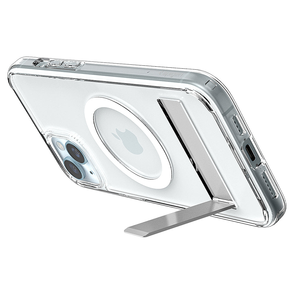 Spigen - Slim Armor Essential S MagFit Case for Apple iPhone 15/14/13 - Crystal Clear_6