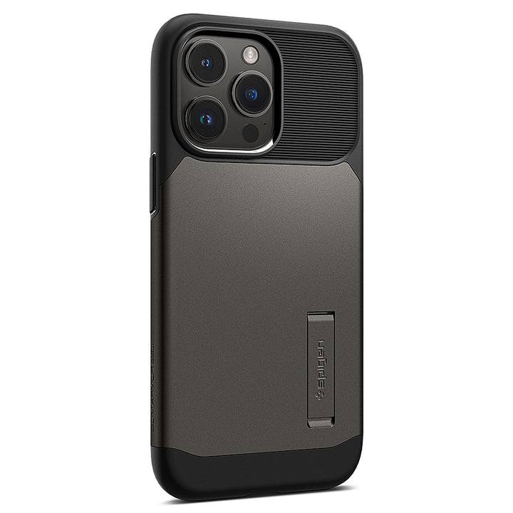 Spigen - Slim Armor MagFit Case for Apple iPhone 14 Pro - Gunmetal_8