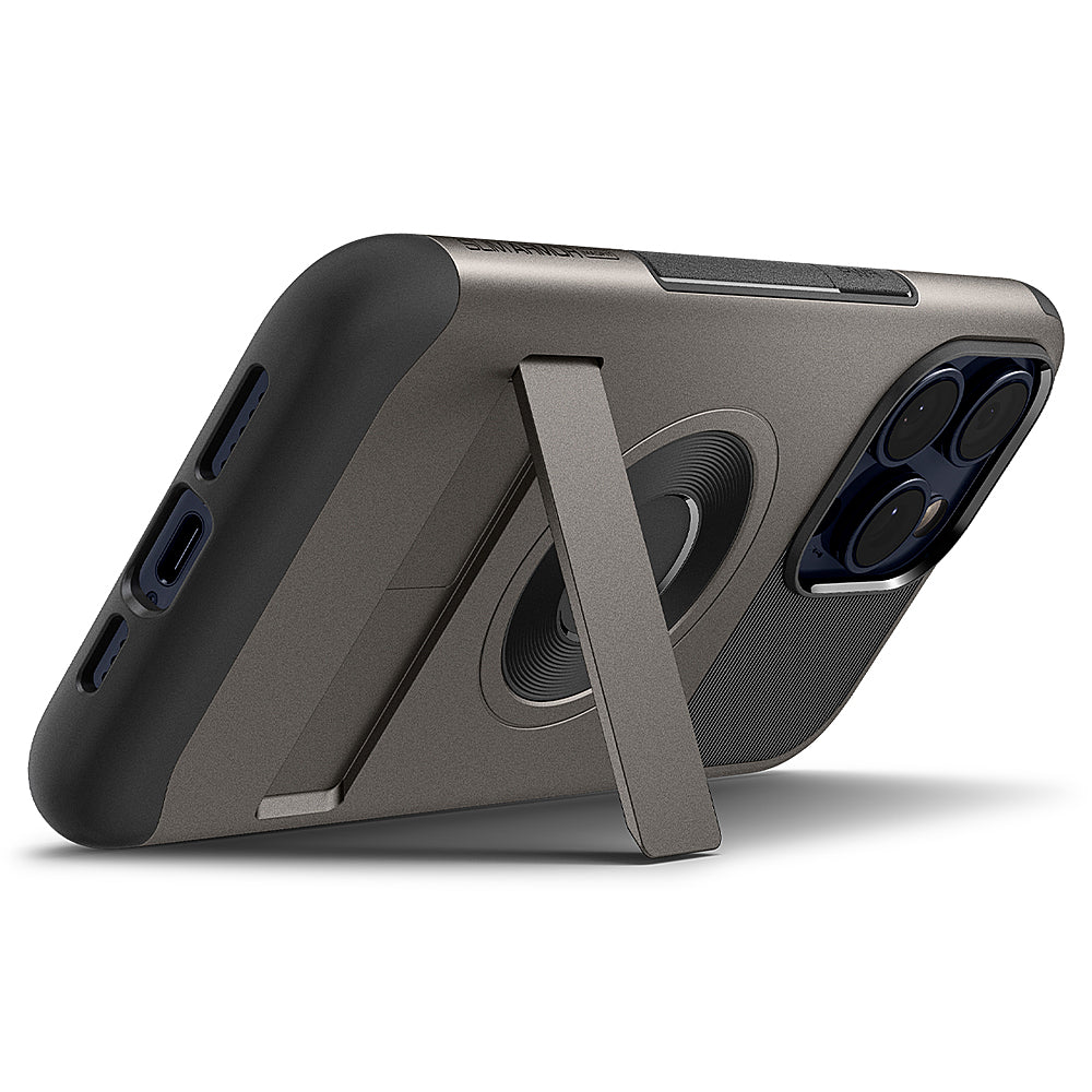 Spigen - Slim Armor MagFit Case for Apple iPhone 15 Pro Max - Gunmetal_2