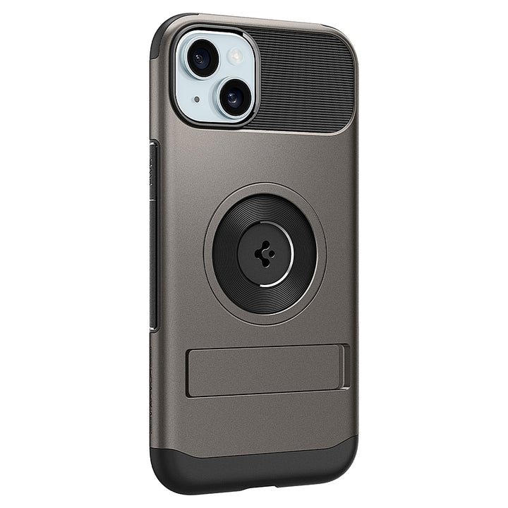 Spigen - Slim Armor MagFit Case for Apple iPhone 15/14/13 - Gunmetal_8