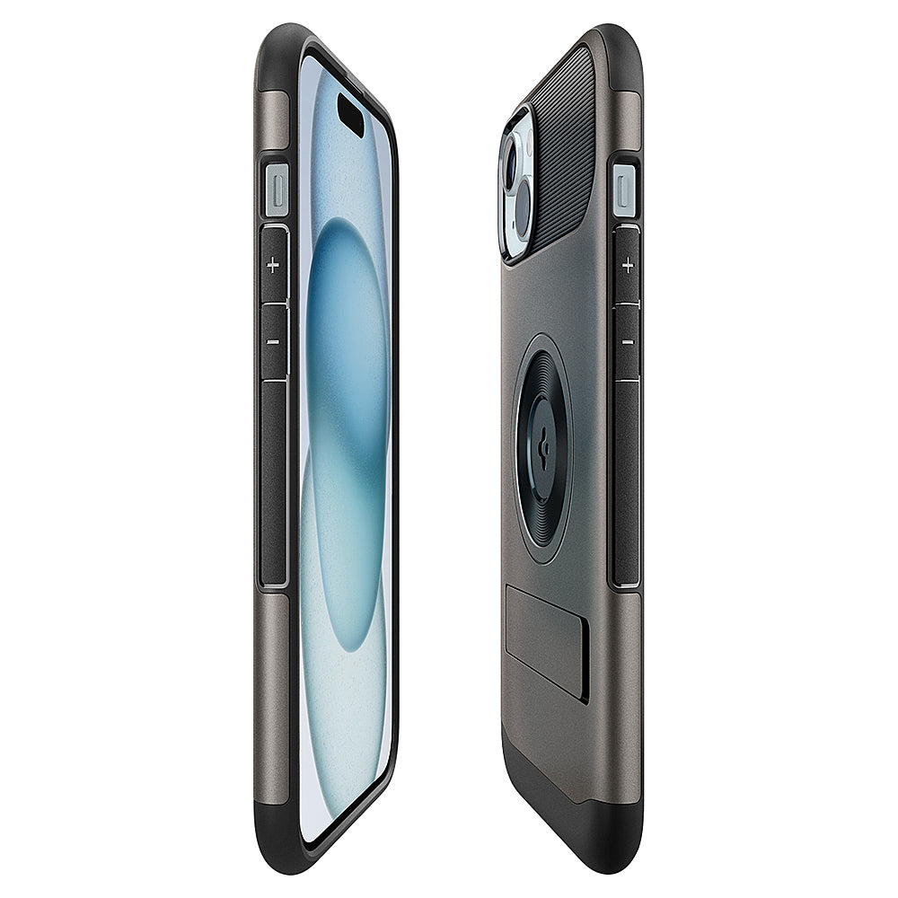 Spigen - Slim Armor MagFit Case for Apple iPhone 15/14/13 - Gunmetal_6