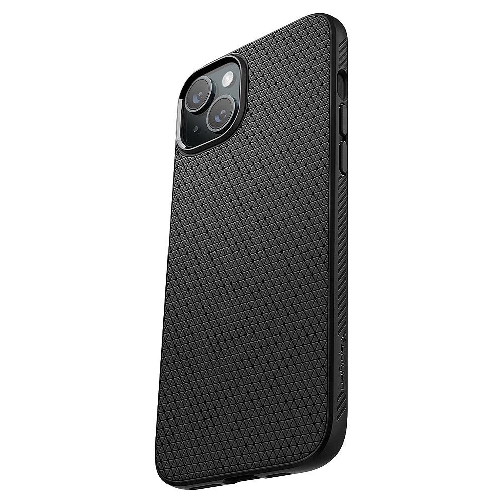 Spigen - Air Grip Case for Apple iPhone 15/14/13 - Matte Black_10