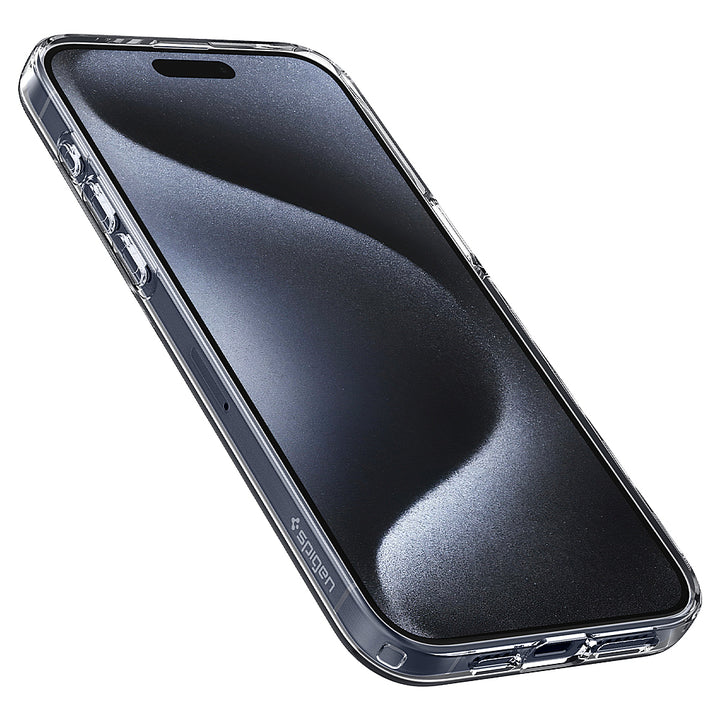 Spigen - Crystal Flex Case for Apple iPhone 15 Pro - Crystal Clear_9