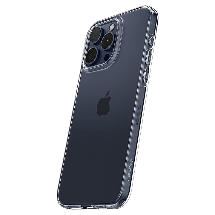 Spigen - Crystal Flex Case for Apple iPhone 15 Pro - Crystal Clear_7