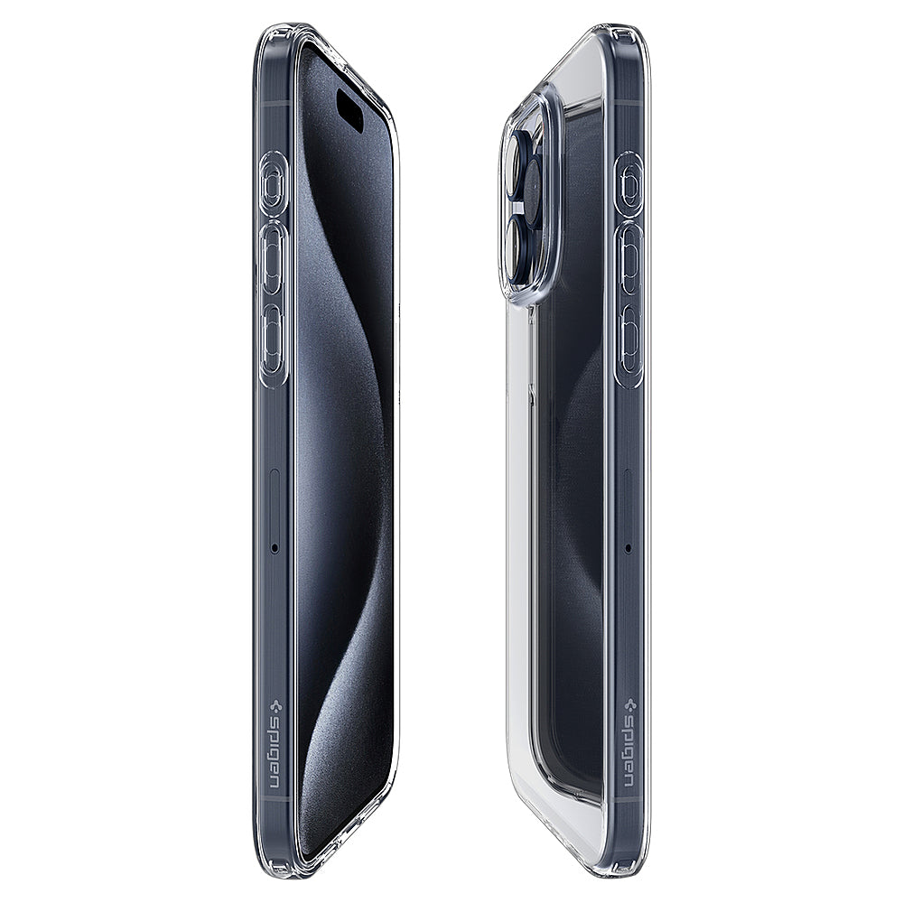 Spigen - Crystal Flex Case for Apple iPhone 15 Pro - Crystal Clear_6