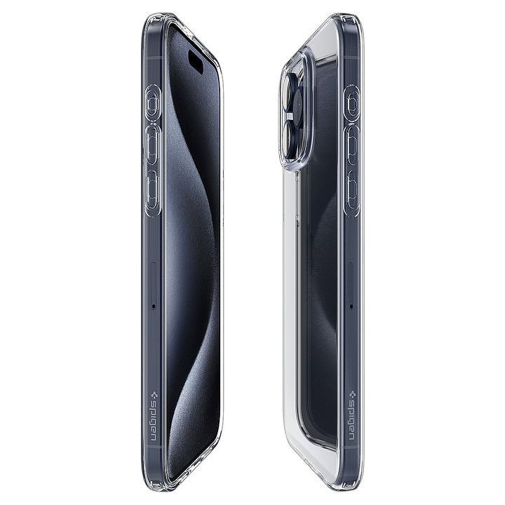 Spigen - Crystal Flex Case for Apple iPhone 15 Pro - Crystal Clear_6