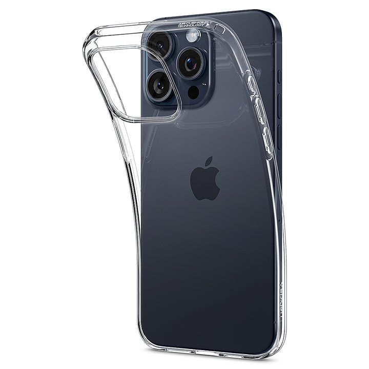 Spigen - Crystal Flex Case for Apple iPhone 15 Pro - Crystal Clear_3