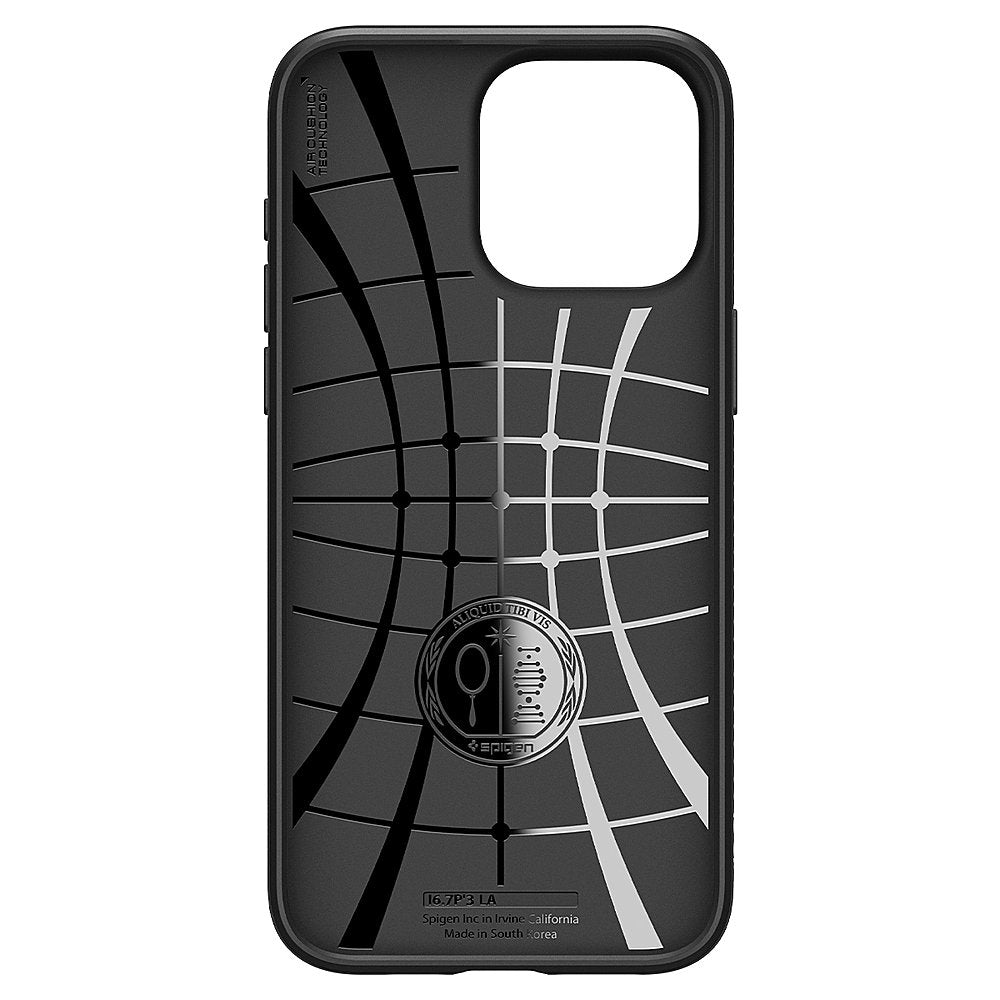 Spigen - Air Grip Case for Apple iPhone 15 Pro - Matte Black_2