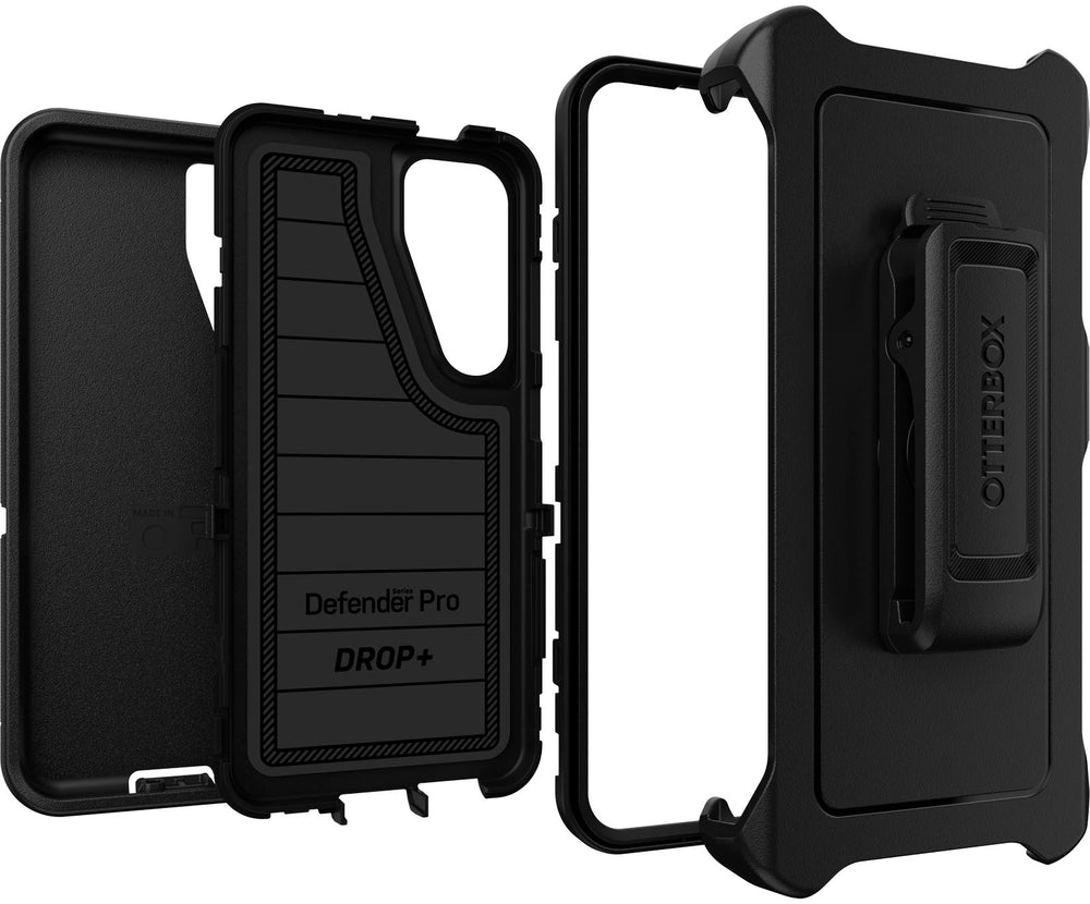 OtterBox - Defender Series Pro Hard Shell for Samsung Galaxy S24 - Black_1