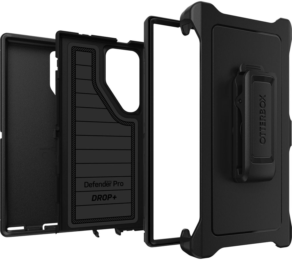 OtterBox - Defender Series Pro Hard Shell for Samsung Galaxy S24 Ultra - Black_1