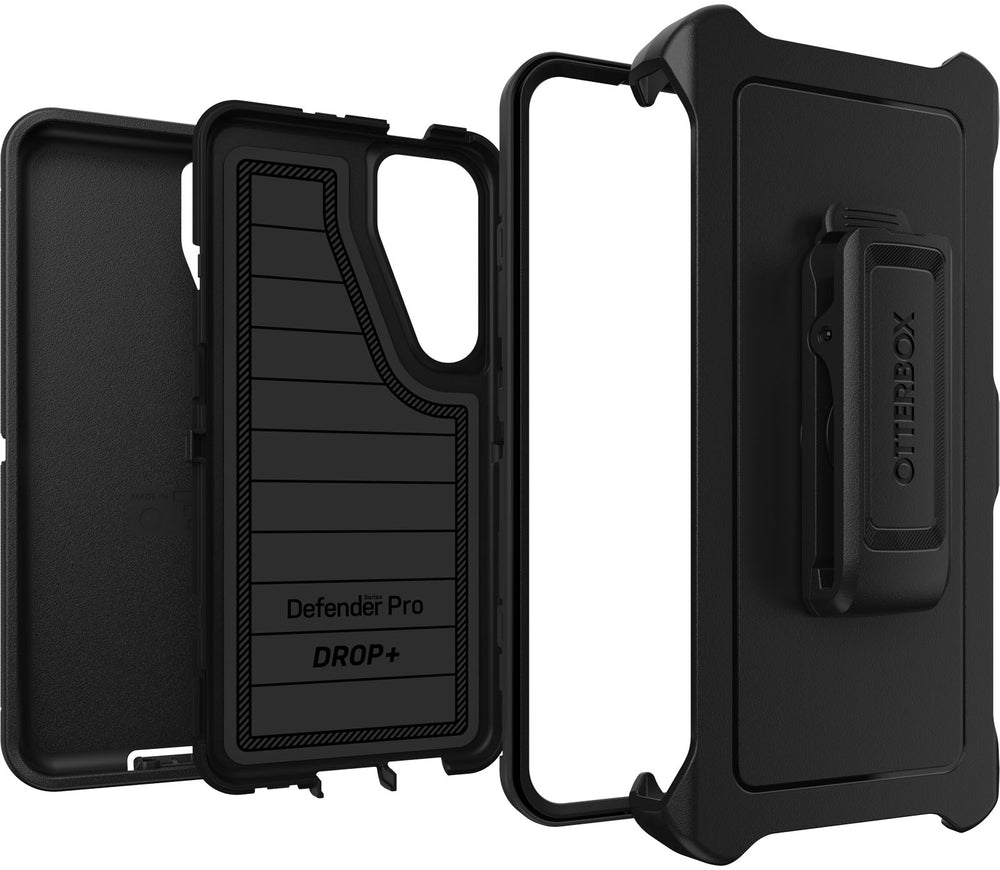 OtterBox - Defender Series Pro Hard Shell for Samsung Galaxy S24+ - Black_1