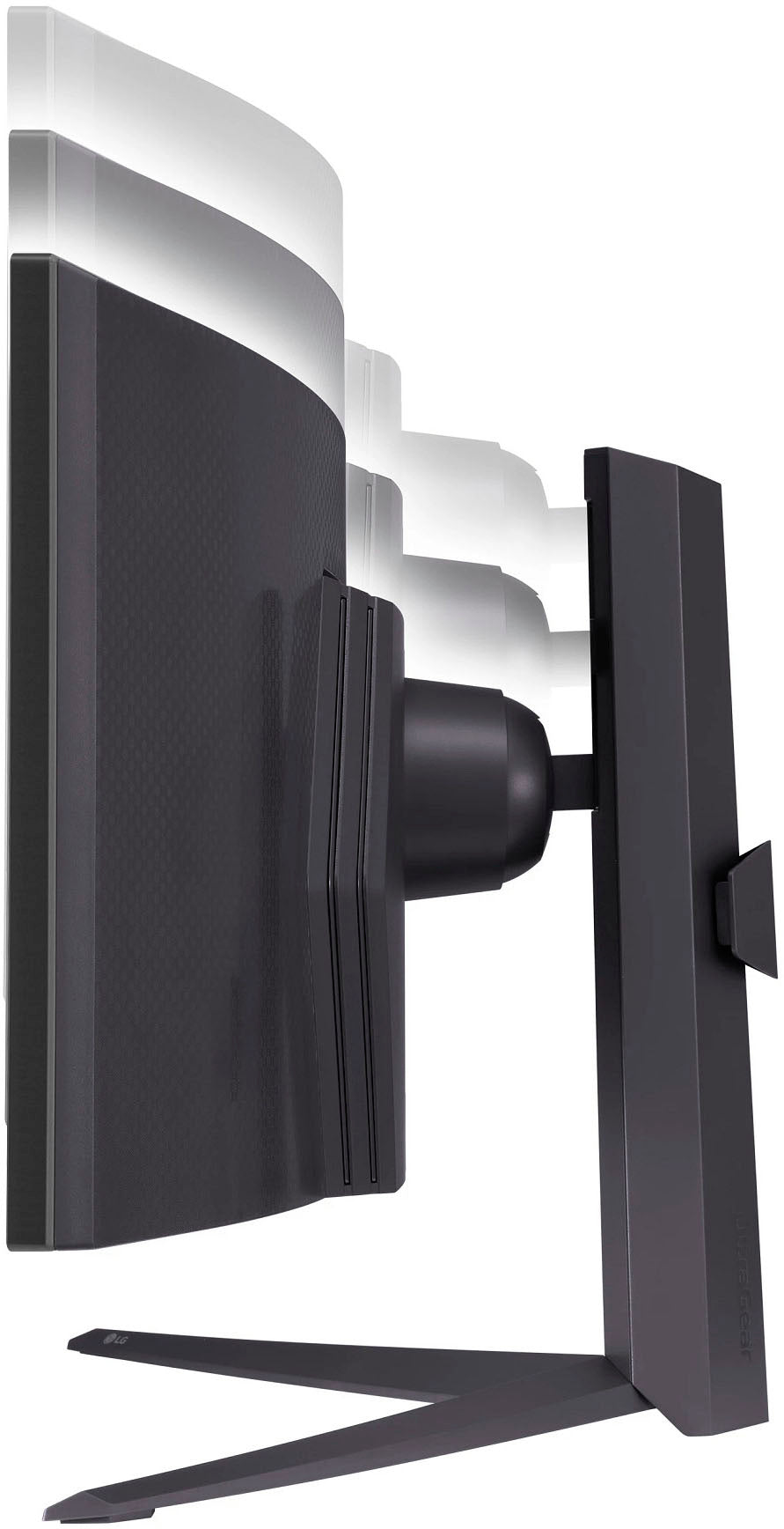LG - UltraGear 45” Curved QHD 200Hz 1-ms FreeSync Premium Gaming Monitor with HDR (Display Port, HDMI, USB Type-C) - Black_4