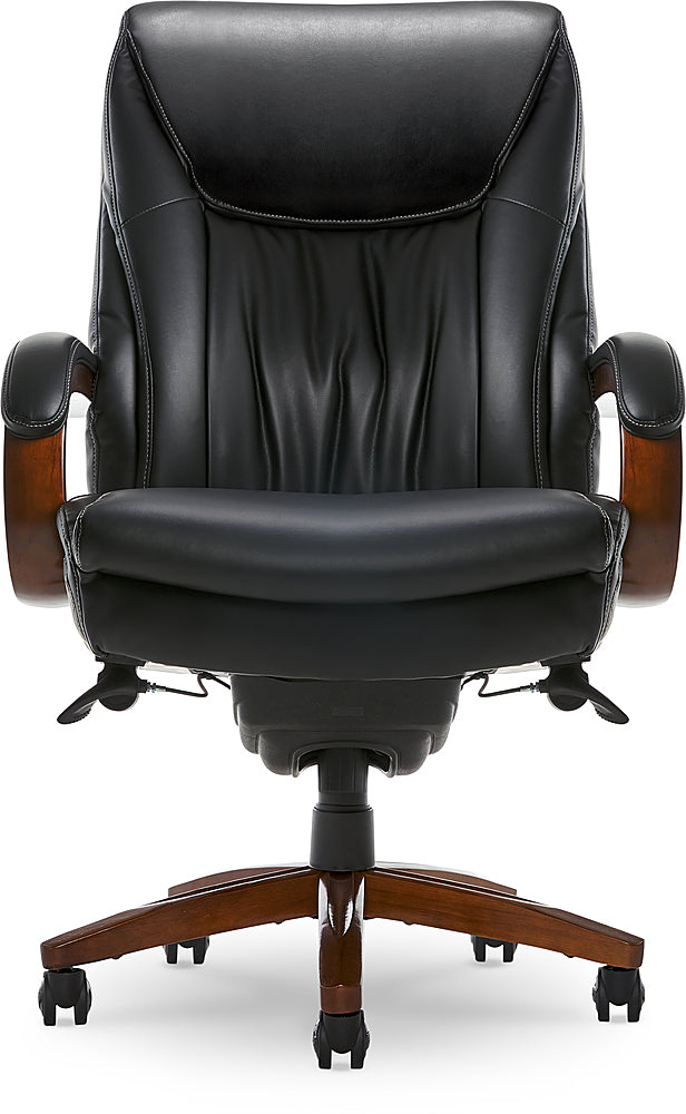 La-Z-Boy - Edmonton Big and Tall Bonded Leather Executive Office Chair - Black_2