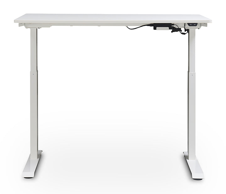 True Seating - Ergo Electric Height Adjustable Standing Desk - White_3