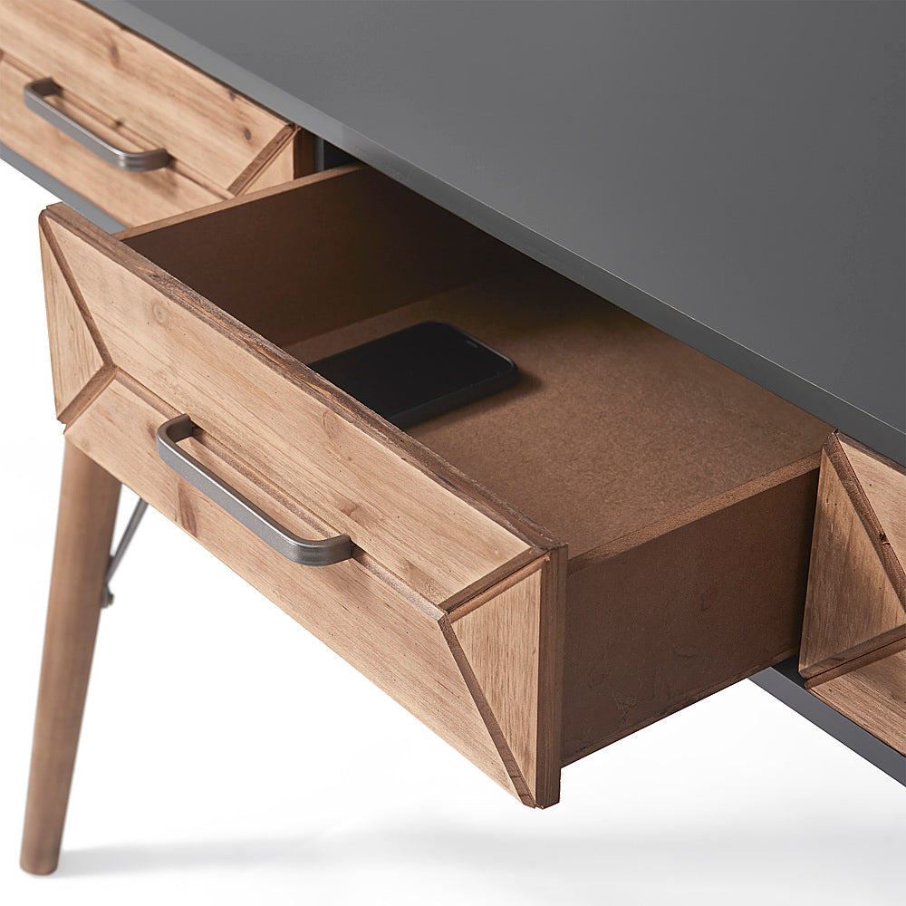 Finch - Friedman Desk Console Table - Gray_5