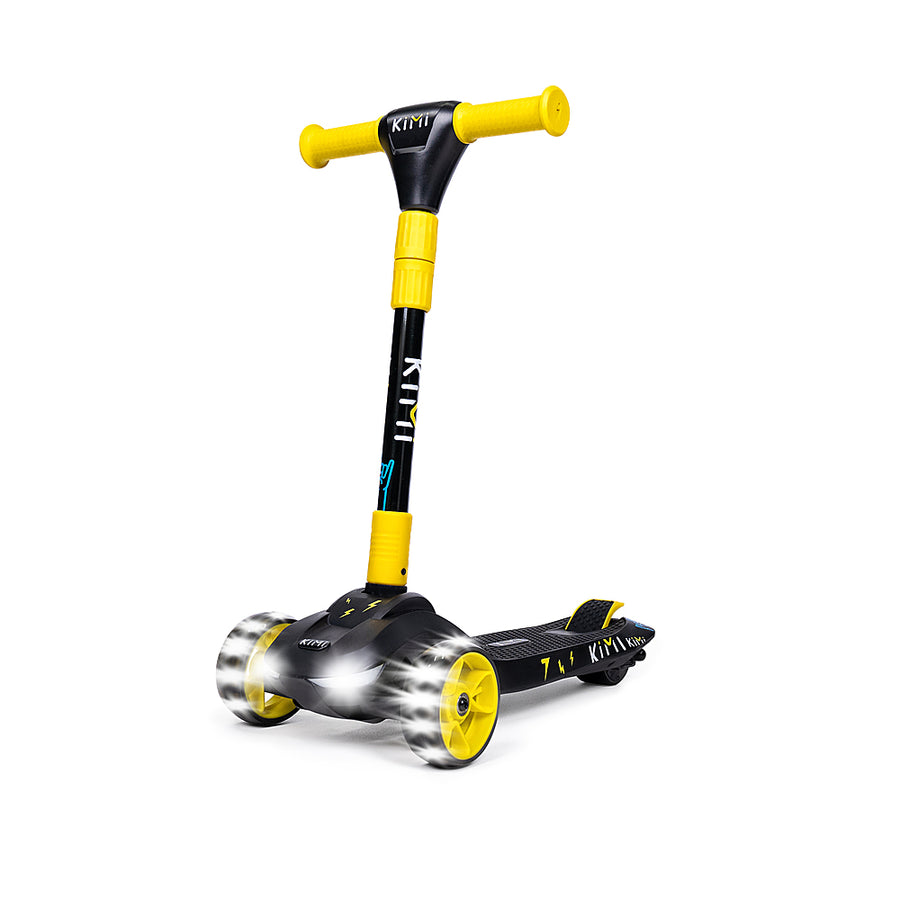 KIMI - ICON Kid's Electric Scooter w/ 10 miles Max Range & 5 Mph Max Speed - Yellow_0