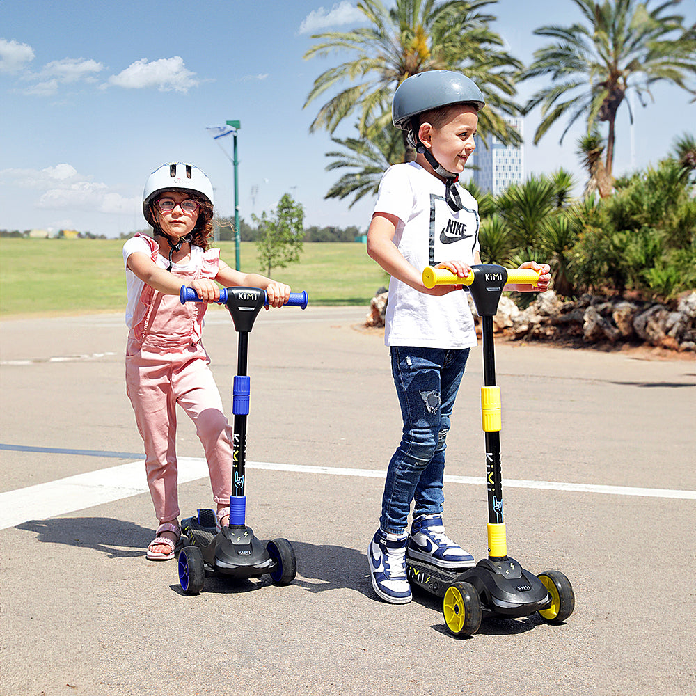 KIMI - ICON Kid's Electric Scooter w/ 10 miles Max Range & 5 Mph Max Speed - Yellow_3