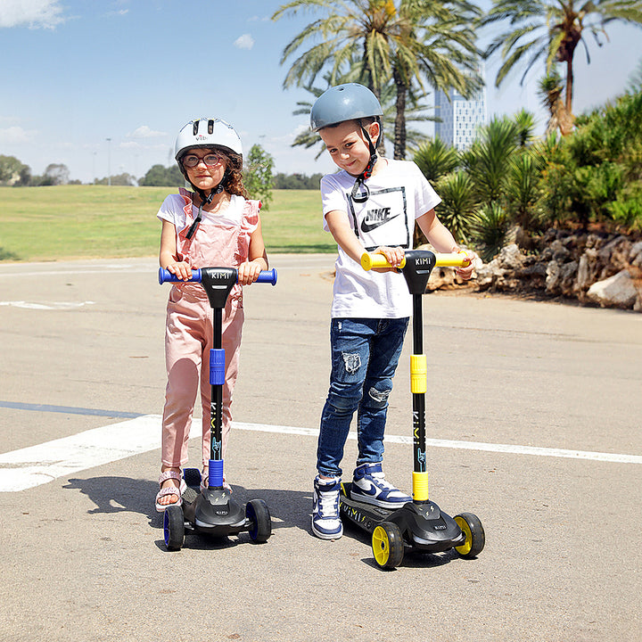 KIMI - ICON Kid's Electric Scooter w/ 10 miles Max Range & 5 Mph Max Speed - Yellow_2